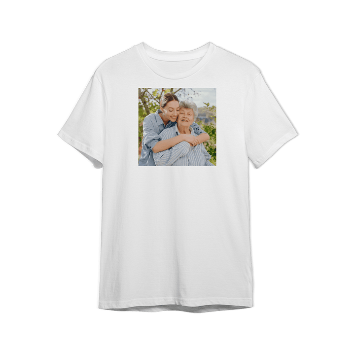 Koszulka na Dzień Babci ze zdjęciem - Mejkmi - Personalizowane Prezenty Dla Twoich Bliskich!